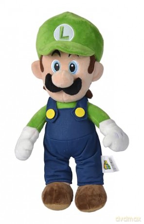 Luigi Plush Toy 30 cm Mario 30CM Soft, Multicolor