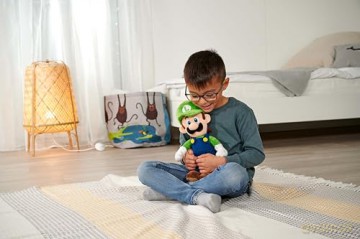 Luigi Plush Toy 30 cm Mario 30CM Soft, Multicolor