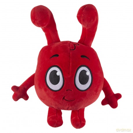 MORPHLE COLLECTABLE SOFT TOY, Kids Soft Toy, Preschool Plush, Moonbug Toys, Gift For 2-5 Year Old, Red