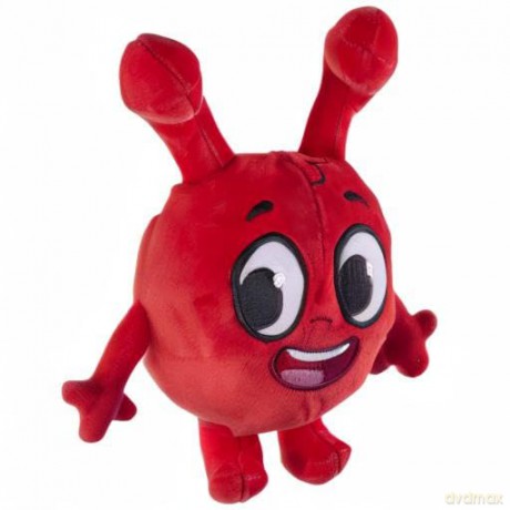 MORPHLE COLLECTABLE SOFT TOY, Kids Soft Toy, Preschool Plush, Moonbug Toys, Gift For 2-5 Year Old, Red