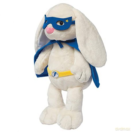 Manhattan Toy 155330 Animal Superhero Bunny Plush Toy, Multicolor