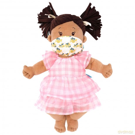 Manhattan Toy 161690 Pretend Fabric Play Masks for Stuffed Animals and Dolls with Adjustable Strap, Multicolour, One Size
