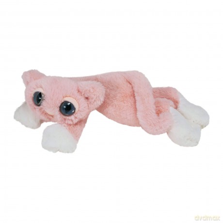 Manhattan Toy 162900 Lanky Mochi Pink Cat Stuffed Animal, Multicolor