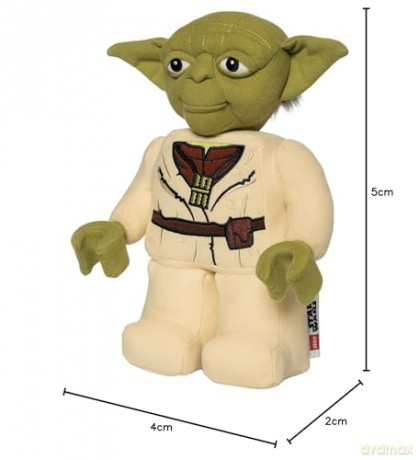 Manhattan Toy 334380 Lego Star Wars Yoda 27.94cm Plush Character