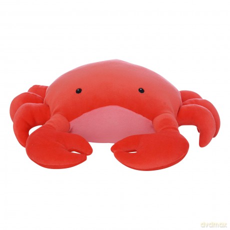 Manhattan Toy Crabby Abby Velveteen Sea Life Toy Crab Stuffed Animal, 30.48cm