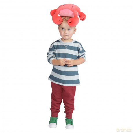 Manhattan Toy Crabby Abby Velveteen Sea Life Toy Crab Stuffed Animal, 30.48cm