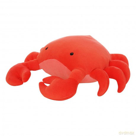Manhattan Toy Crabby Abby Velveteen Sea Life Toy Crab Stuffed Animal, 30.48cm