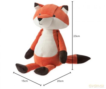 Manhattan Toy Folksy Foresters Fox,White and Orange