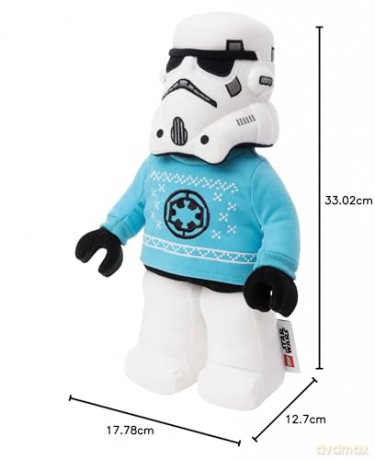 Manhattan Toy LEGO Star Wars Stormtrooper Holiday Plush Character, 12 Inch