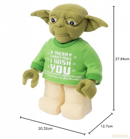 Manhattan Toy LEGO Star Wars Yoda Holiday Plush Character