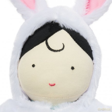 Manhattan Toy Snuggle Baby Doll and Hooded Bunny Sleep Sack