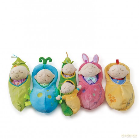 Manhattan Toy Snuggle Pod Hunny Bunny First Baby Doll with Cosy Sleep Sack for Ages 6 Months and Up