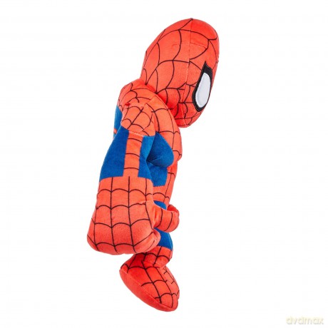 Marvel Bash 'n Brawl Spider-Man Plush, 12-inch Character Figure with Motion-Activated Sound & Over-sized Hands, Collectible Gift for Kids & Fans Ages 3 Years Old & Up, HHK87