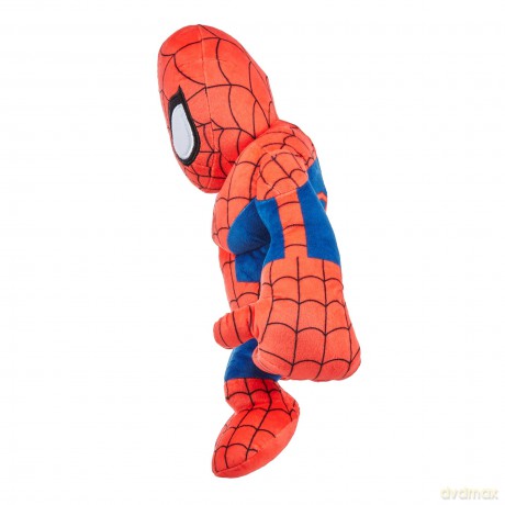 Marvel Bash 'n Brawl Spider-Man Plush, 12-inch Character Figure with Motion-Activated Sound & Over-sized Hands, Collectible Gift for Kids & Fans Ages 3 Years Old & Up, HHK87