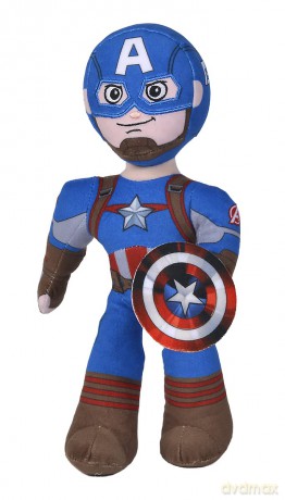 Marvel Captain America Poseable Action Figure 25 cm Soft Toy