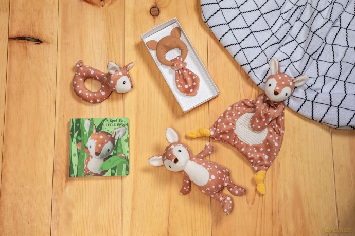 Mary Meyer 26142 Leika Lovey Soft Toy, Little Fawn, 25-Centimetres