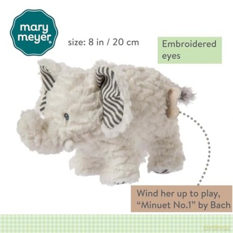 Mary Meyer 42552 Afrique Elephant Soft Toy with Wind Up Music