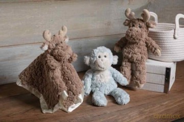 Mary Meyer 42820 Putty Nursery Stuffed Animal Soft Toy, Moose, 28-Centimeters