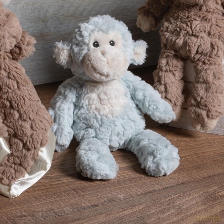 Mary Meyer 42830 Putty Nursery Stuffed Animal Soft Toy, Seafoam Monkey, 28-Centimeters