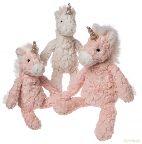 Mary Meyer 53480 Putty Soft Toy, Cream Unicorn, 25-Centimetres