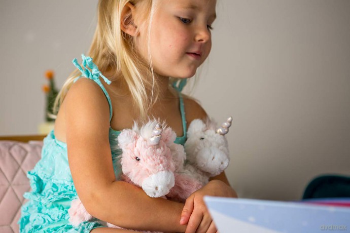 Mary Meyer 53480 Putty Soft Toy, Cream Unicorn, 25-Centimetres
