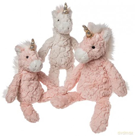 Mary Meyer 53481 Putty Soft Toy, Blush Pink Unicorn, 25-Centimetres