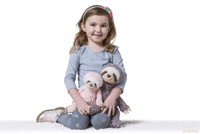 Mary Meyer 53490 Putty Soft Toy, Blush Pink Sloth, 25-Centimetres