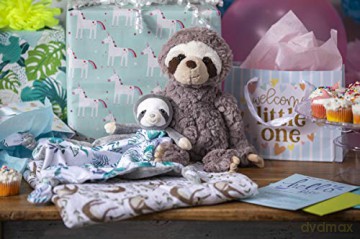 Mary Meyer 53491 Putty Animal Soft Toy, Grey Sloth, 33-Centimetres