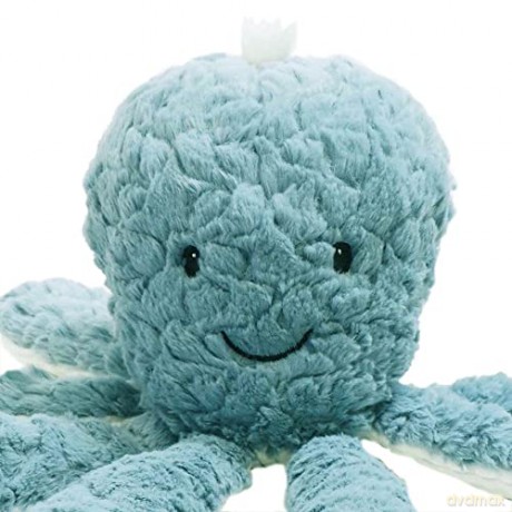 Mary Meyer 55950 Putty Stuffed Animal Soft Toy, Slate Blue Octopus, 35.5-Centimetres