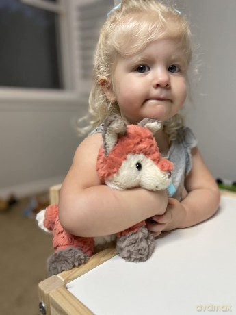 Mary Meyer 55960 Putty Stuffed Animal Soft Toy, Coral Fox, 20-Centimetres