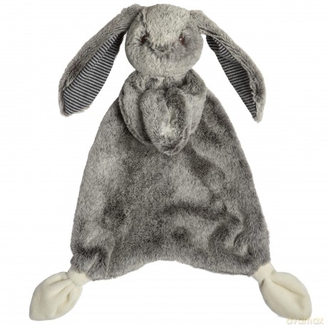 Mary Meyer Lovey Soft Toy, 33-Centimetres, Silky Grey Bunny