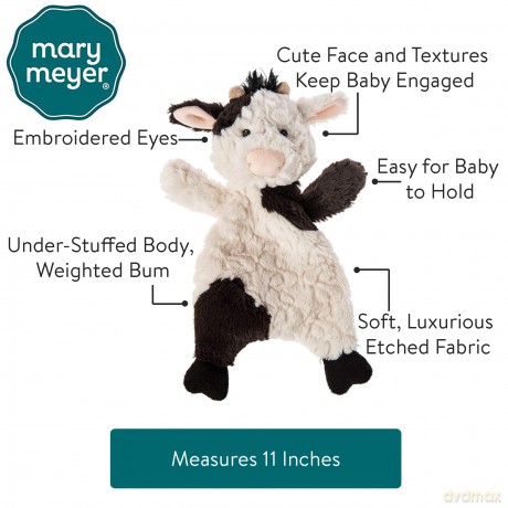 Mary Meyer Putty Nursery Lovey Soft Toy, 28-Centimeters, Cow