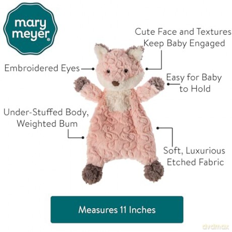 Mary Meyer Putty Nursery Lovey Soft Toy, 28-Centimeters, Fox