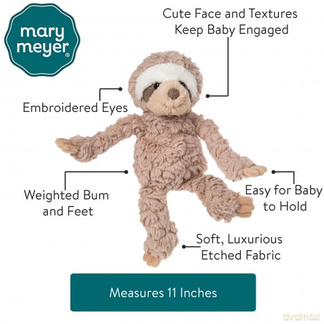 Mary Meyer Putty Nursery Stuffed Animal Soft Toy, 28-Centimetres, Sloth