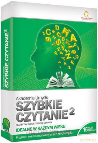 Akademia Umysłu - Szybkie czytanie 2 [KSIĄŻKA]