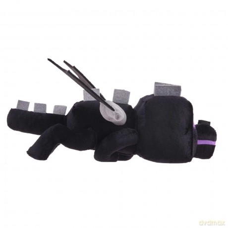 Mattel Minecraft Ender Dragoon Plush Figure with Lights and Sounds, Video-Game Collectible Toy, Gift for Fans Age 3 Years Old & Up, HGV56