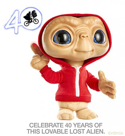 Mattel ?E.T. The Extra-Terrestrial 40th Anniversary Plush Figure with Lights and Sounds, Soft Toy for Gifts and Collectors, HHX97