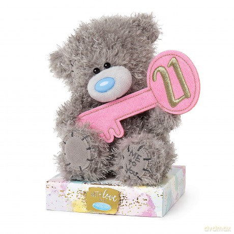 Me to You 21st Birthday Tatty Teddy,Blue,gold,grey,pink