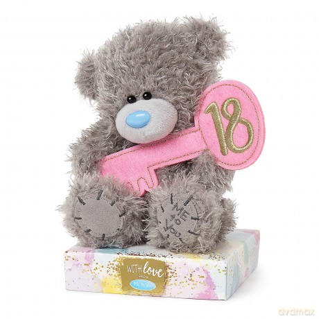 Me to You AP701071 Me to You 18th Birthday Tatty Teddy, Blue, gold, grey, pink