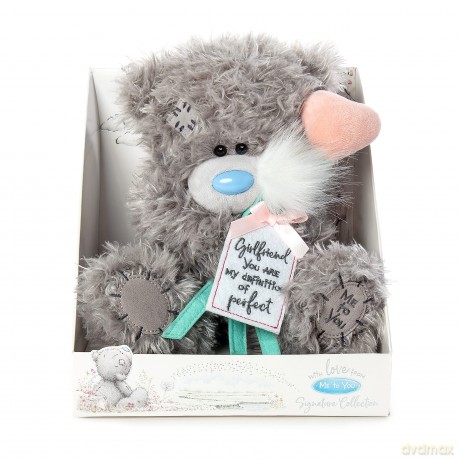 Me to You Signature Collection Girlfriend Tatty Teddy,Blue,grey,silver