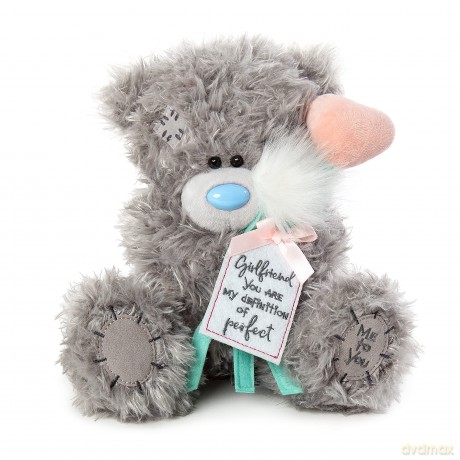 Me to You Signature Collection Girlfriend Tatty Teddy,Blue,grey,silver