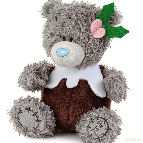 Me to You Tatty Teddy Christmas Pudding Bear 10cm High - Official Collection