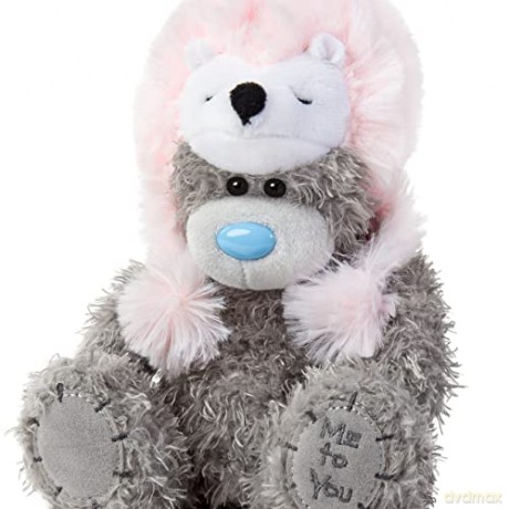 Me to You Tatty Teddy with Hedgehog Hat - Official Collection,10 x 2 x 2.7 cm; 101 Grams