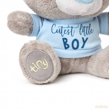 Me to You Tiny Tatty Teddy Cutest Little Boy Baby Bear, Blue,grey
