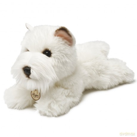 MiYoni Dogs 13127 8-inch Westie, White