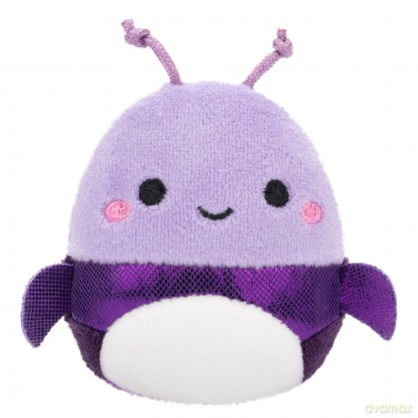 Micromallows Squishmallows Original 6-Pack - Axel Beetle, Lune Loch Ness Monster, Malcolm Mushroom, Orphie Octopus, Pep Pizza, Walker Goat