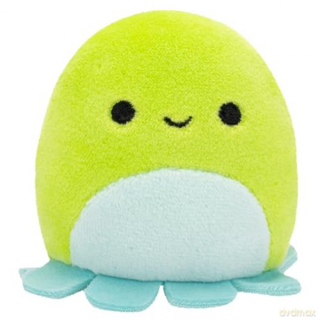Micromallows Squishmallows Original 6-Pack - Axel Beetle, Lune Loch Ness Monster, Malcolm Mushroom, Orphie Octopus, Pep Pizza, Walker Goat