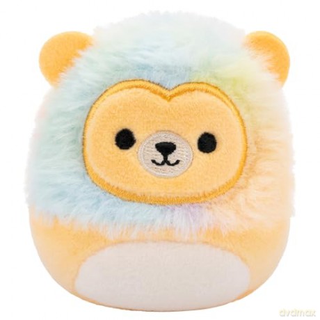 Micromallows Squishmallows Original 6-Pack - Cortez Caterpillar, Dane Dragon, Floyd French Fries, Lena Guava Fruit, Leonard Lion, Noah Seal