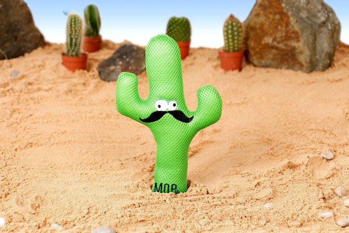 Ministry Of Pets Carlos The Cactus Plush Rope Toy, clear