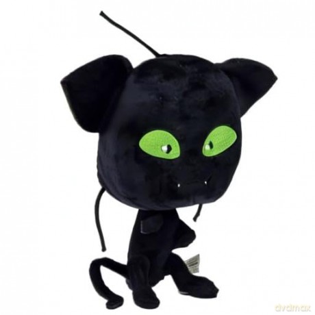 Miraculous Kwami Plagg Plush Toy From Tales Of Ladybug And Cat Noir | 15cm Plagg Soft Toy | Super Soft And Cuddly Toys Bring Their Favourite TV Show To Life | Bandai